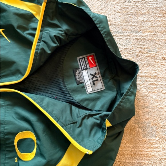 Oregon Ducks Green y2k full zip - Picture 4 of 7